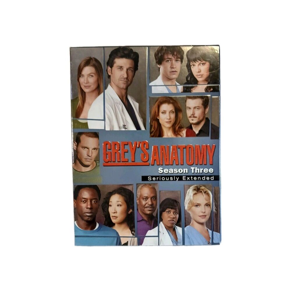Grey's Anatomy Season Three Seriously Extended DVD 2007